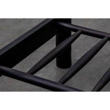 Gallery Direct Wycombe Black Oak Open Wardrobe