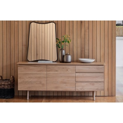 Gallery Direct Madrid Large Sideboard in Oak Gallery Direct Madrid Large Sideboard in Oak