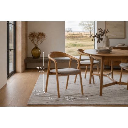 Gallery Direct Madrid Wooden Dining Chair in Walnut (Pair) Gallery Direct Madrid Wooden Dining Chair in Walnut (Pair)