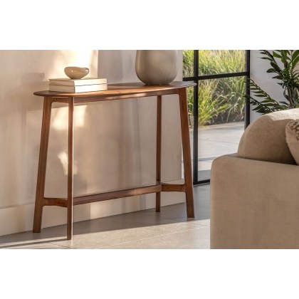 Gallery Direct Madrid Console Table in Walnut