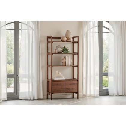 Gallery Direct Madrid Open Display in Walnut