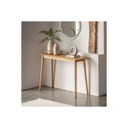 Gallery Direct Milano Oak Console Table Gallery Direct Milano Oak Console Table
