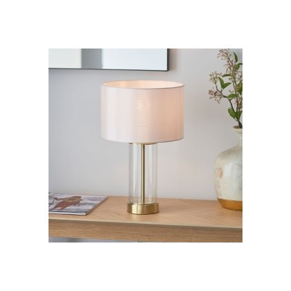 Gallery Direct Lessina Table Lamp Brass