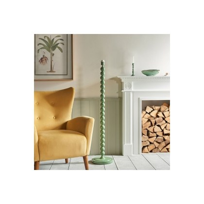 Gallery Direct Higgledy Floor Lamp Base Gloss Cotswold Green