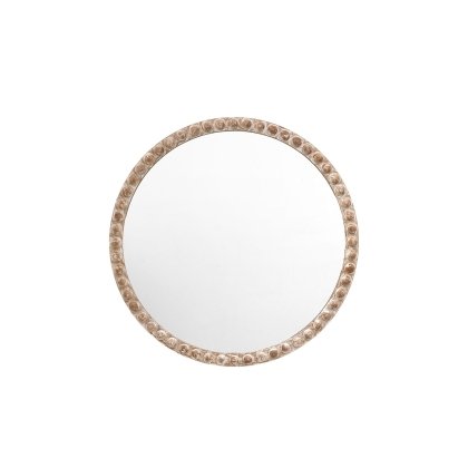 Gallery Direct Millbrook Round Mirror 950x25x950mm Gallery Direct Millbrook Round Mirror 950x25x950mm
