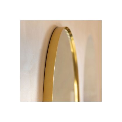 Gallery Direct Holworth Pebble Mirror Gold 700x900mm Gallery Direct Holworth Pebble Mirror Gold 700x900mm