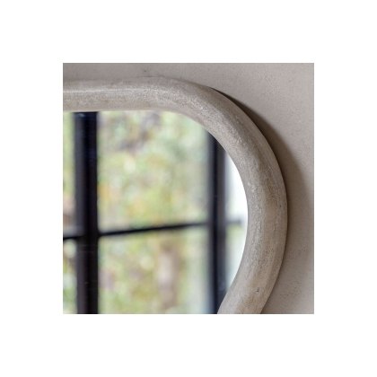 Gallery Direct Como Curved Rectangle Mirror 620x900mm