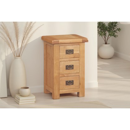 Salisbury Waxed Premium Oak Bedside Table