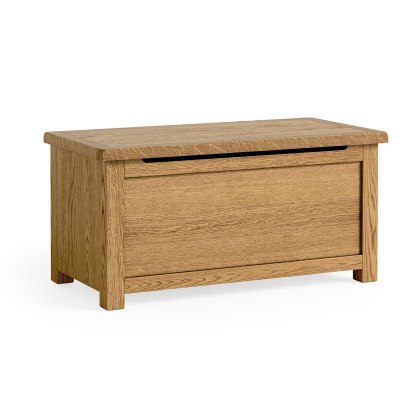 Salisbury Waxed Premium Oak Storage Box