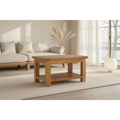 Salisbury Waxed Premium Oak Coffee Table