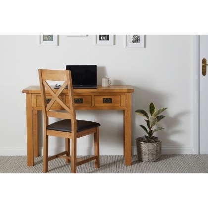 Salisbury Waxed Premium Oak Single Desk Salisbury Waxed Premium Oak Single Desk