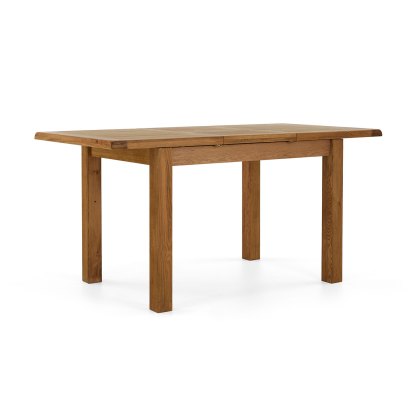 Salisbury Waxed Premium Oak Compact Extending Dining Table