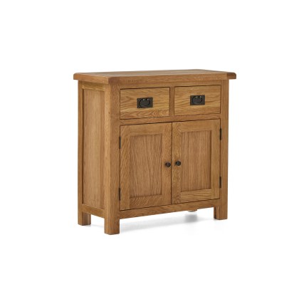 Salisbury Waxed Premium Oak Mini Sideboard