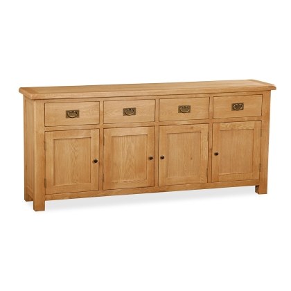 Salisbury Waxed Premium Oak Extra Large Sideboard Salisbury Waxed Premium Oak Extra Large Sideboard