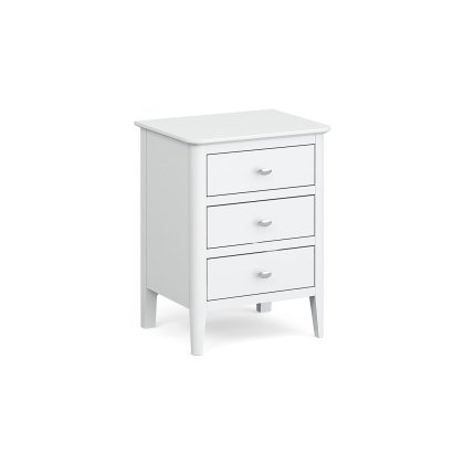 Hampstead Painted White Bedside Table