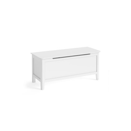 Hampstead Painted White Blanket Box