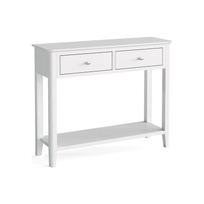Hampstead Painted White Console Table