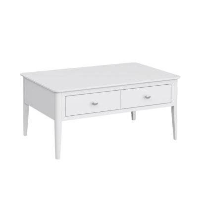 Hampstead Painted White Coffee Table Hampstead Painted White Coffee Table