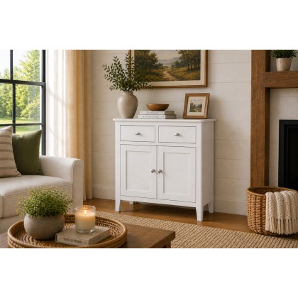 Hampstead Painted White Small Sideboard