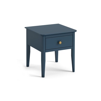 Harrogate Painted Blue Lamp Table Self Assembly Harrogate Painted Blue Lamp Table Self Assembly