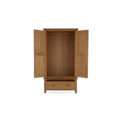Burford Country Oak Gents Wardrobe Burford Country Oak Gents Wardrobe