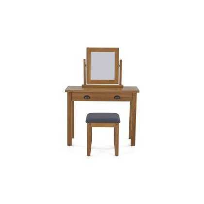 Burford Country Oak Dressing Table Set