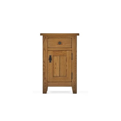 Burford Country Oak Telephone Cupboard
