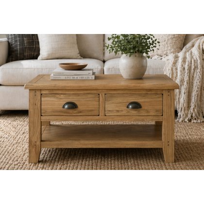 Burford Country Oak Small Coffee Table
