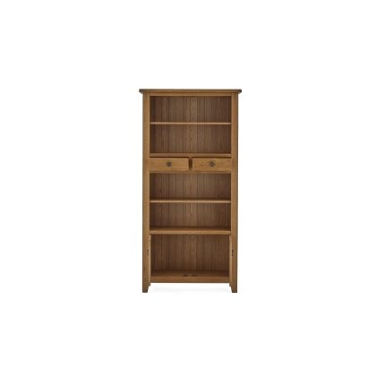 Burford Country Oak Display Bookcase Burford Country Oak Display Bookcase