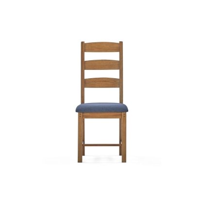 Burford Country Oak Ladder Dining Chair Burford Country Oak Ladder Dining Chair
