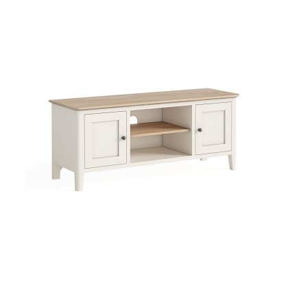 Marlow Oak Painted Coconut White 150cm TV Unit