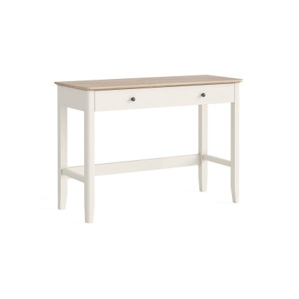 Marlow Oak Painted Coconut White Home Office Desk Marlow Oak Painted Coconut White Home Office Desk