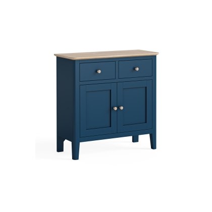 Marlow Oak Painted Navy Blue Small Sideboard