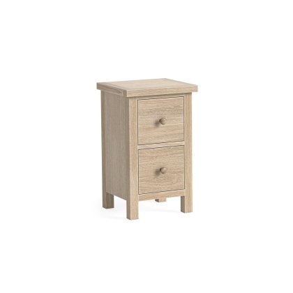 Modern Country Oak Narrow Bedside Table Modern Country Oak Narrow Bedside Table