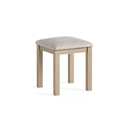 Modern Country Oak Dressing Table Stool