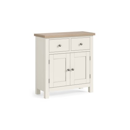 Modern Country Painted Oak Coconut White Small Sideboard Modern Country Painted Oak Coconut White Small Sideboard