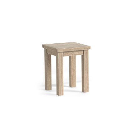 Modern Country Oak Lamp Table