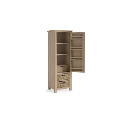 Modern Country Oak Larder Unit