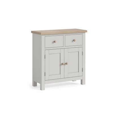 Modern Country Painted Oak Stone Grey Small Sideboard Modern Country Painted Oak Stone Grey Small Sideboard