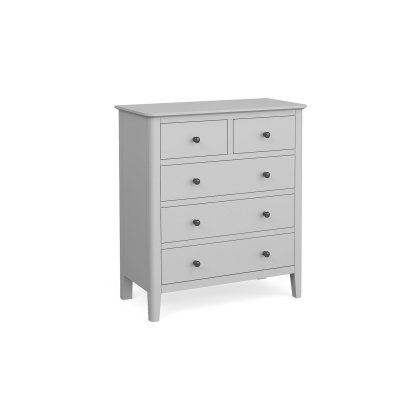 Stowe Painted Grey 2 Over 3 Chest of Drawers