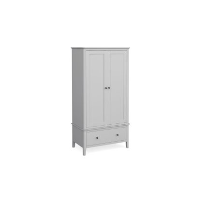 Stowe Painted Grey Gents Wardrobe