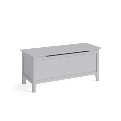 Stowe Painted Grey Blanket Box