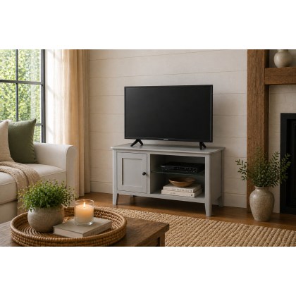 Stowe Painted Grey Small TV Unit