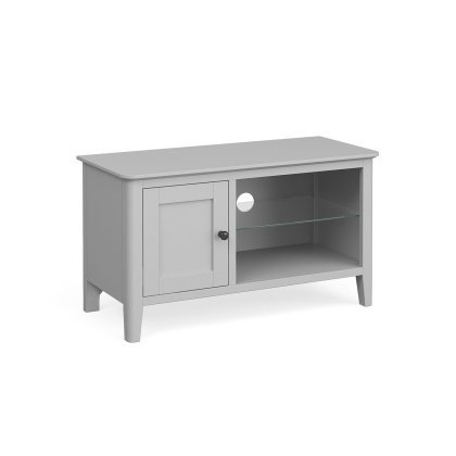 Stowe Painted Grey Small TV Unit Stowe Painted Grey Small TV Unit