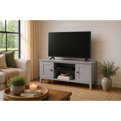 Stowe Painted Grey Large TV Unit