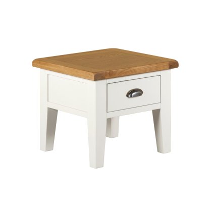 Cotswold White Lamp Table