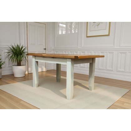 Cotswold White Small Extending Dining Table