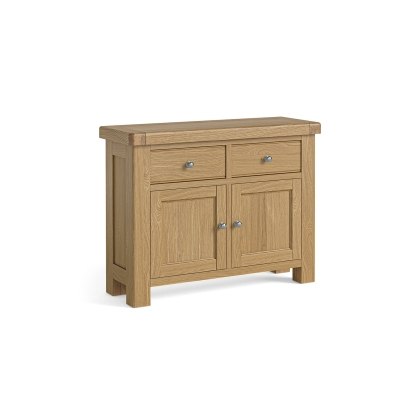 Normandy Chunky Country Oak Small Sideboard Normandy Chunky Country Oak Small Sideboard
