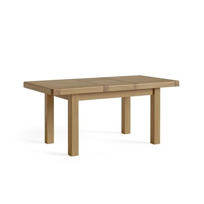 Normandy Chunky Country Oak Small Extending Dining Table