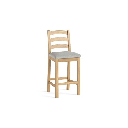 Normandy Chunky Country Oak Bar Stool